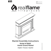 Realflame 8060 manual cover