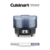 Cuisinart DHR-20P1 manual cover