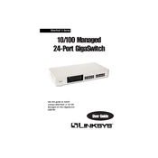 Linksys EG24M GigaSwitch EtherFast II Series manual cover