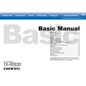 Onkyo TX RZ820