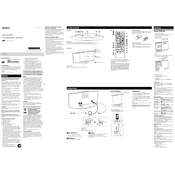 Sony CMT-V10iP manual cover