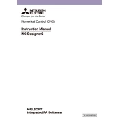 Mitsubishi Electric Melsoft NC Designer2 manual cover