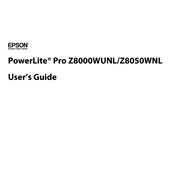 Epson PowerLite Pro Z8000WUNL