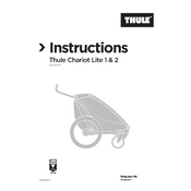 Thule Chariot Lite 1 Stroller manual cover