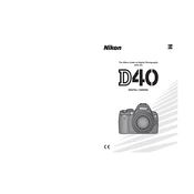 Nikon D40 manual cover