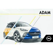 Opel Adam 2018 manual cover