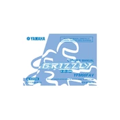 Yamaha YFM66FAV Grizzly 660 2006 manual cover