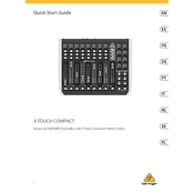 Behringer X-Touch Compact manual cover