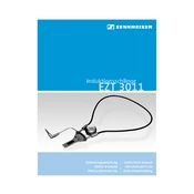 Sennheiser EZT 3011 manual cover