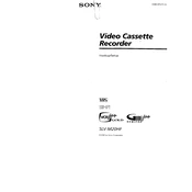 Sony SLV-M20HF manual cover