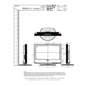 Sony KLV-S26A10 manual cover