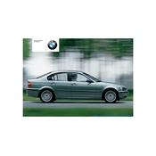 BMW 320i Sedan 3 Series 2003 manual cover