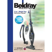 Beldray BEL0811 2 in 1 Multi Vac manual cover