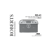 Roberts Gemini RD41 DAB 0 manual cover