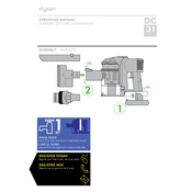 Dyson DC31 manual cover