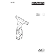 Karcher WV 50 manual cover