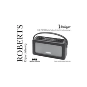 Roberts Vintage DAB 2011 manual cover