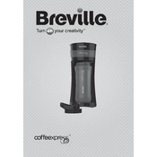 Breville VCF050 manual cover