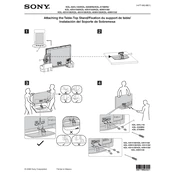 Sony KDL-32VL140 manual cover