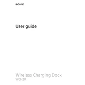 Sony WCH20 manual cover