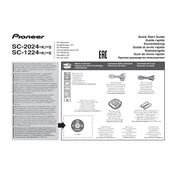 Pioneer SC-1224-K -S manual cover