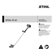 Stihl FC 91 manual cover