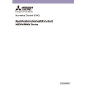 Mitsubishi Electric M800V, M80V Series