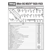 Thule Big Mouth 899xtr manual cover