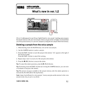 KORG volca sample OK GO edition manual cover