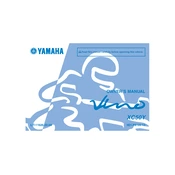 Yamaha XC50Y Vino 2009 manual cover