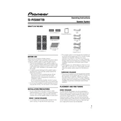 Pioneer S-RS88TB manual cover