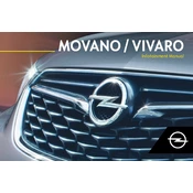 Opel Movano 2018.5 manual cover