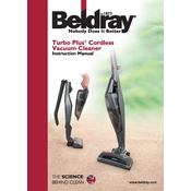 Beldray BEL0685 Turbo Plus Cordless Vacuum Cleaner manual cover