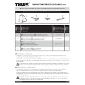 Thule Rapid Traverse 480R manual cover