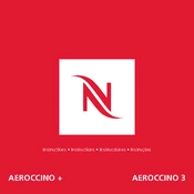 Nespresso Aeroccino 3 Aeroccino + 3192 3194 manual cover