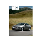 BMW 325Ci Coupe (without iDrive) 3 Series 2006 manual cover