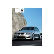 BMW M5 Sedan M Series 2007 manual cover