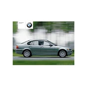 BMW 320i Sedan 3 Series 2002 manual cover