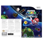 Nintendo Super Mario Galaxy manual cover