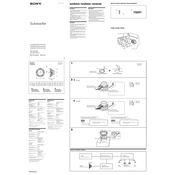 Sony XS-GS120L manual cover