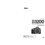 Nikon D3200 manual cover