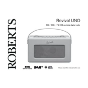 Roberts Uno Revival 2017 manual cover