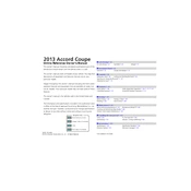 Honda Accord Coupe 2013