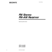 Sony STR-V333ES manual cover