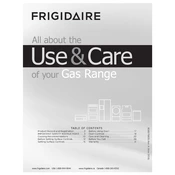 Frigidaire FFGH2422US manual cover