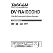 Tascam DV-RA1000HD