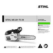 Stihl MS 201 TC-M manual cover