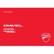 Ducati Diavel 2016 manual cover