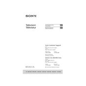 Sony KDL-32R500C manual cover