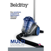 Beldray BEL0371V2 Multi Cyclonic Vac manual cover